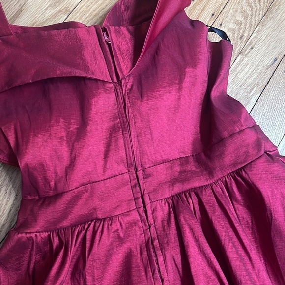 B. Darlin burgundy red high low dress size 5/6 - Picture 8 of 8